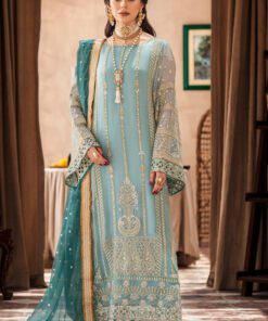 Zainab Formal Dress - Shimmer Moss (QFD-0068)