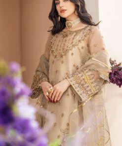 Alternative view of Zainab Formal Dress - Gorgeous Gold (QFD-0069)