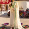 3-Pc Charizma Unstitched Premium Embroidered Lawn With Chiffon Dupatta RM23-04
