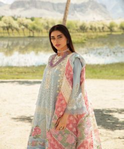 Maryam Hussain’s Luxury Lawn Vol.2 Ice Bloom