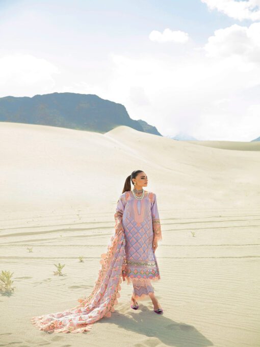 Maryam Hussain’s Luxury Lawn Vol.2 Lilly