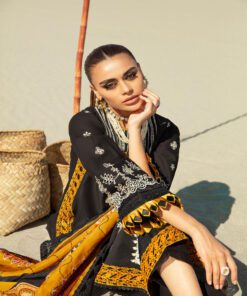 Maryam Hussain’s Luxury Lawn Vol.2 Mustard Affair