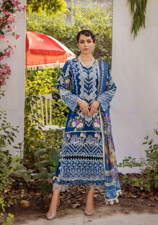 EA-5121 Luxury Embroidered Lawn Collection 23