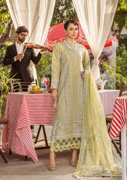 EA-5123 Luxury Embroidered Lawn Collection 23