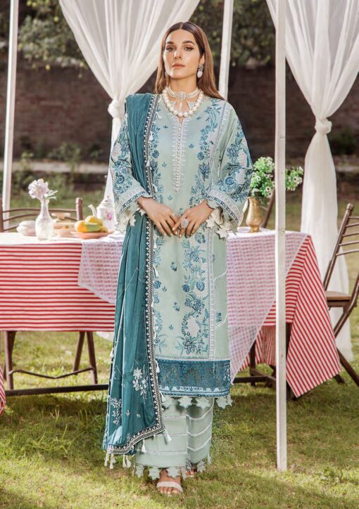 EA-5124 Luxury Embroidered Lawn Collection 23