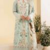 Qalamkar Qlinekar lawn with embroidered dupatta AFROZEH