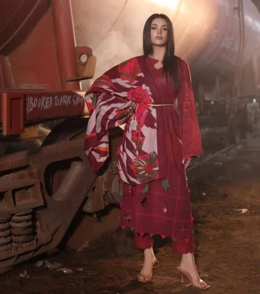 Charizma Printed Khaddar Bold Prints, Cozy Comfort Collection A5