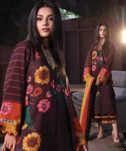 Charizma Printed Khaddar Bold Prints, Cozy Comfort Collection A6