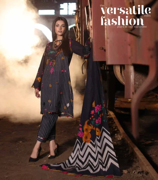 Charizma Printed Khaddar Bold Prints, Cozy Comfort Collection A8