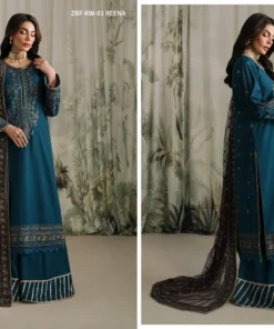 Zarif Raw Silk REENA-03