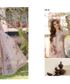 Alternative view of Noor D6-B Eid Luxury Handwork Laserkari