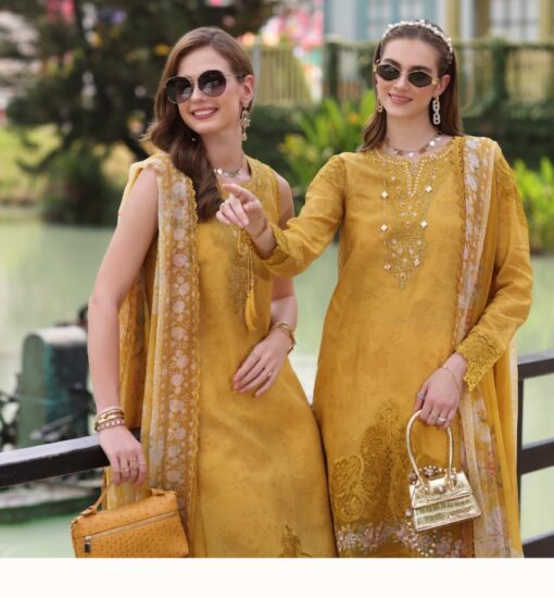 Noor D3- Mustard Yellow