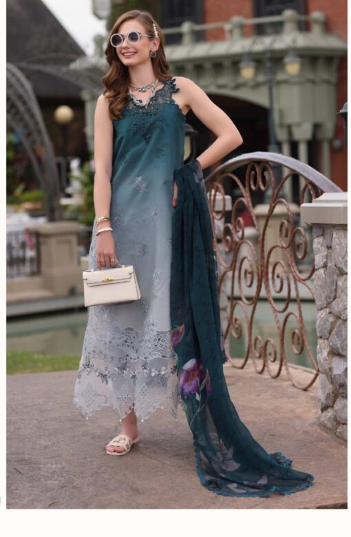 Noor D10- Teal Ombre