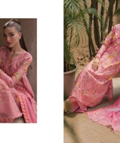 Alternative view of Crimson D2-A Luxe Emb Lawn Suit in USA