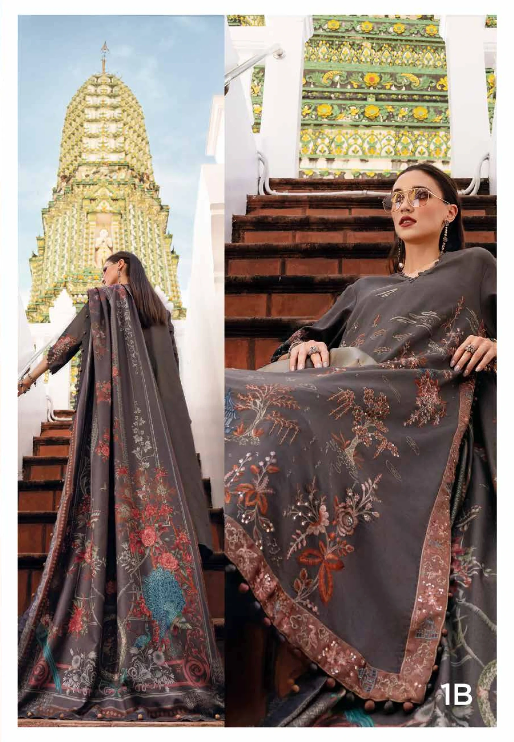 Maria B 2801 MPrint Dress in USA
