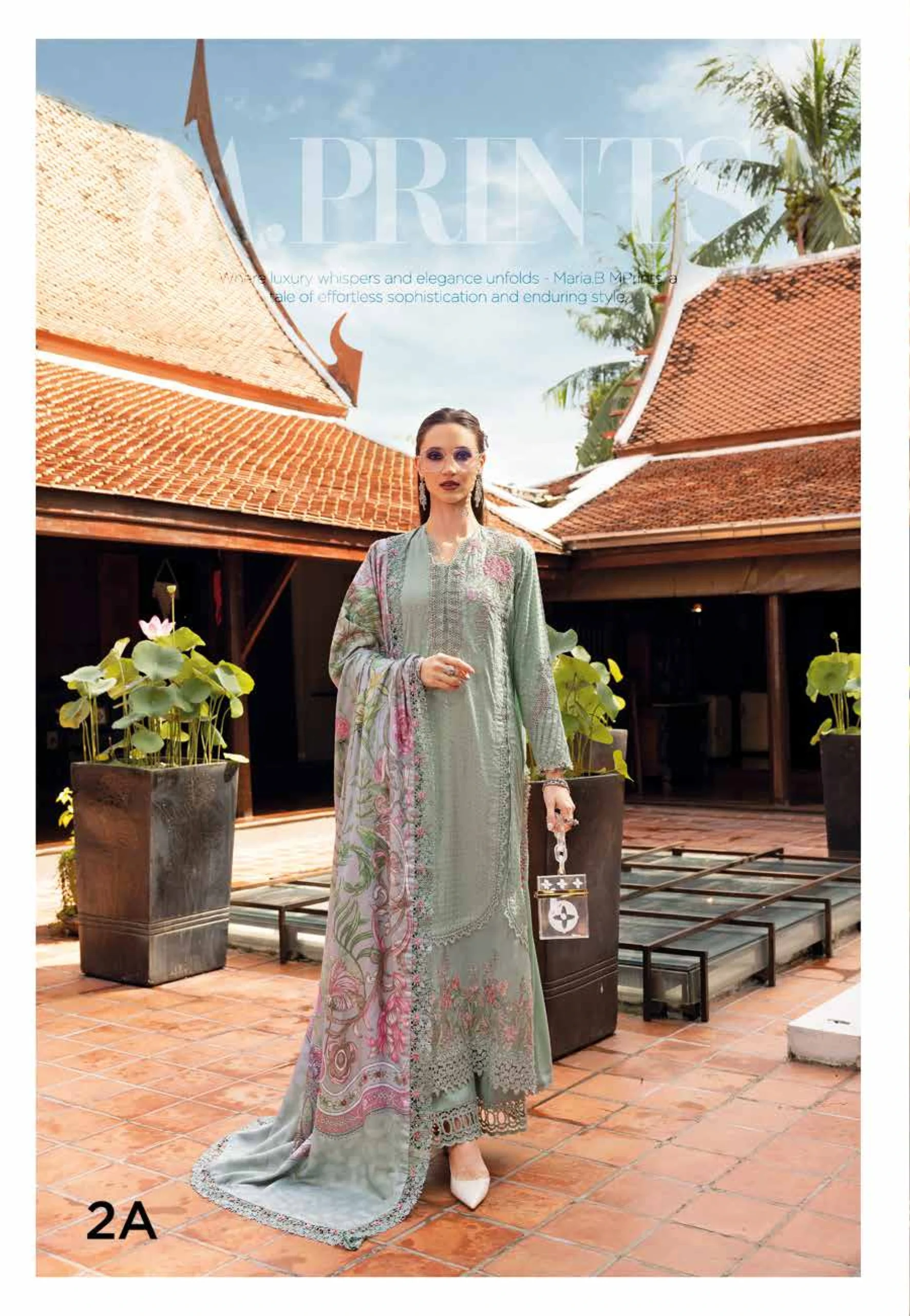 Maria B 2802-A MPrints winter dress in USA