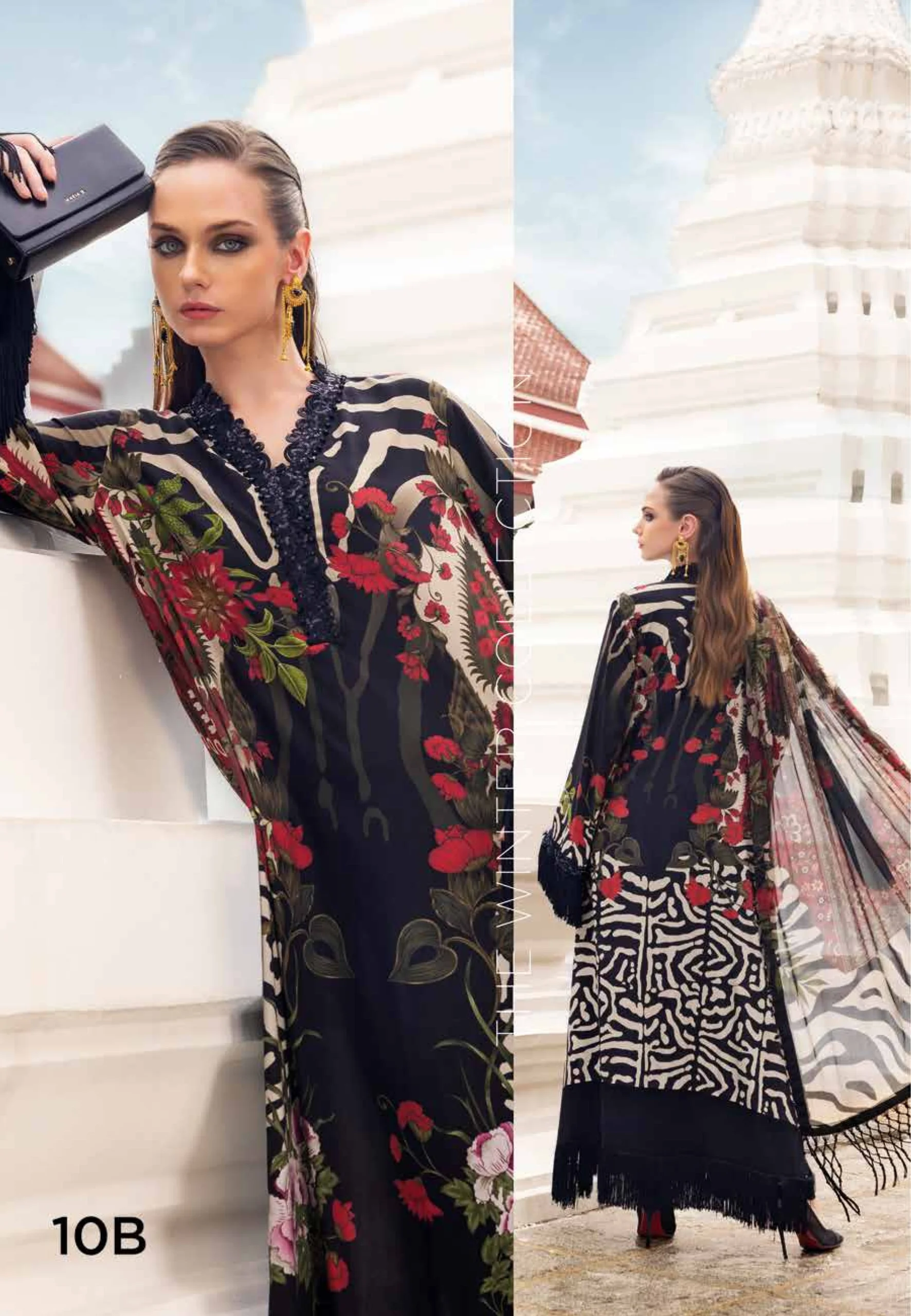 Maria B 2810-B MPrints winter dress in USA