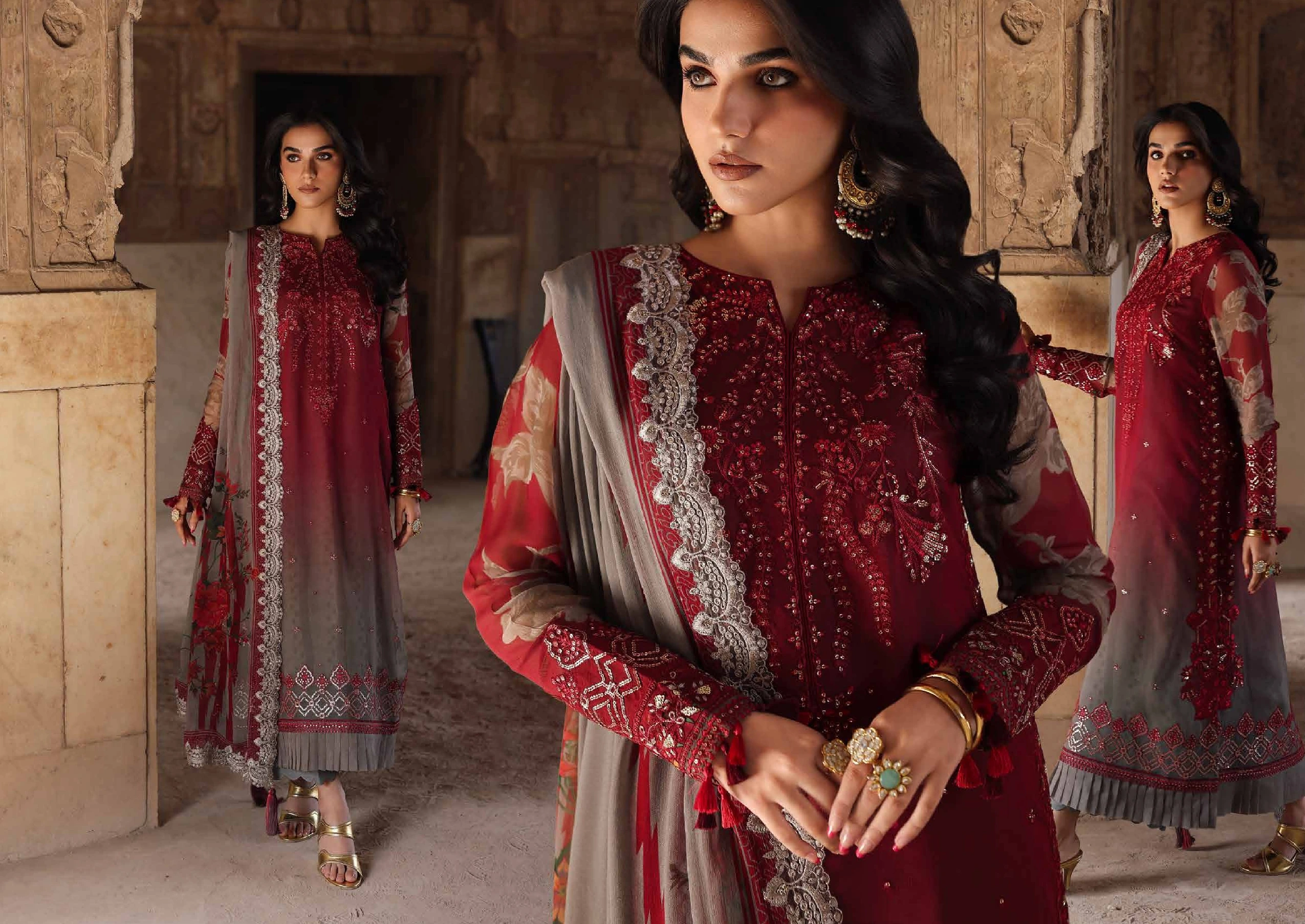 Charizma VSL25-45 Emb Printed Chiffon in USA