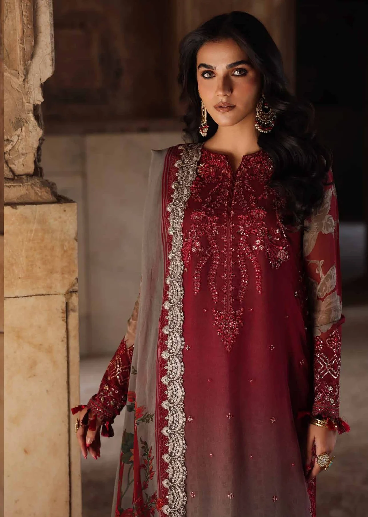 Charizma VSL25-45 Emb Printed Chiffon in USA