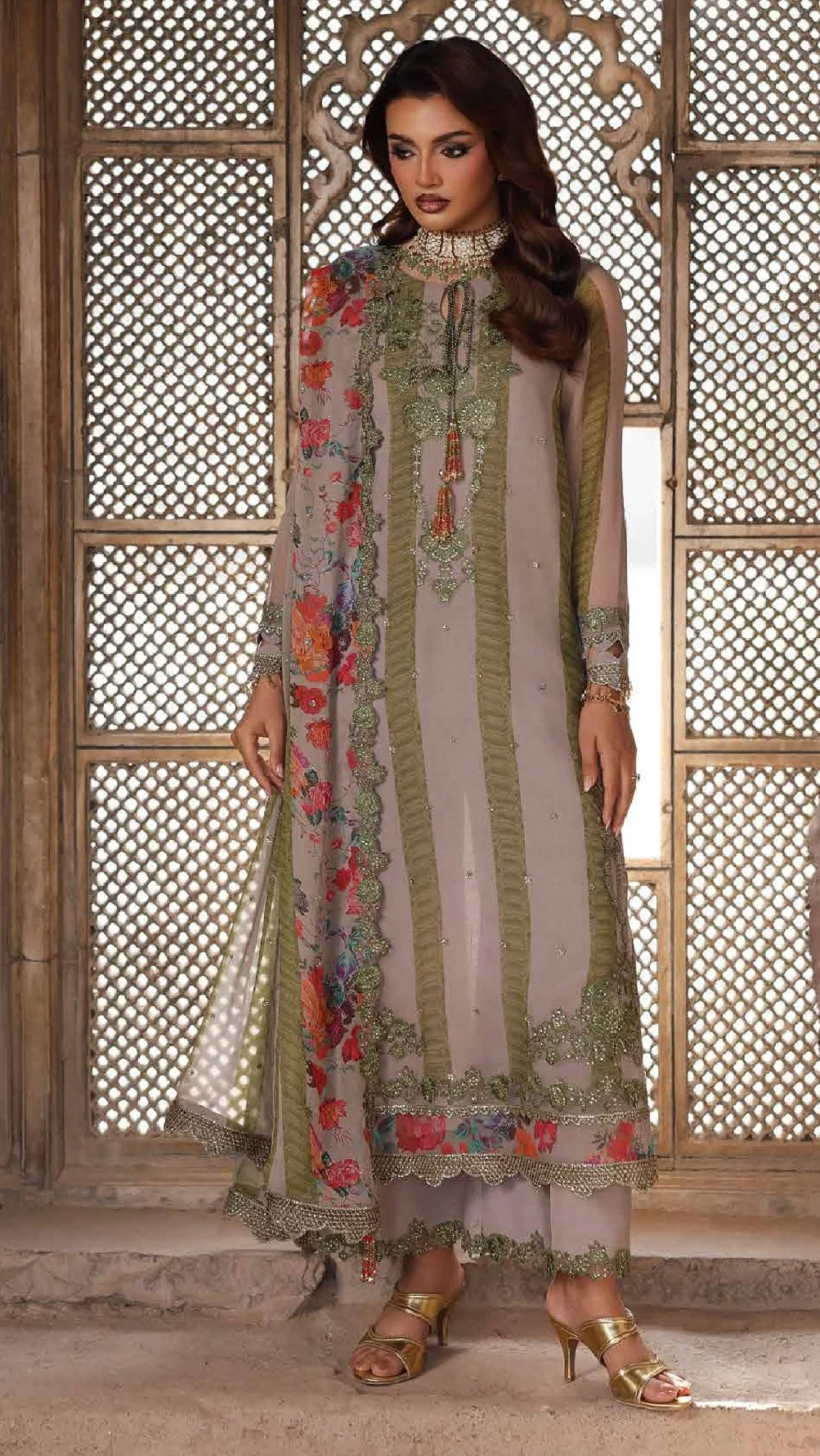 Charizma VSL25-46 Emb Printed Chiffon in USA