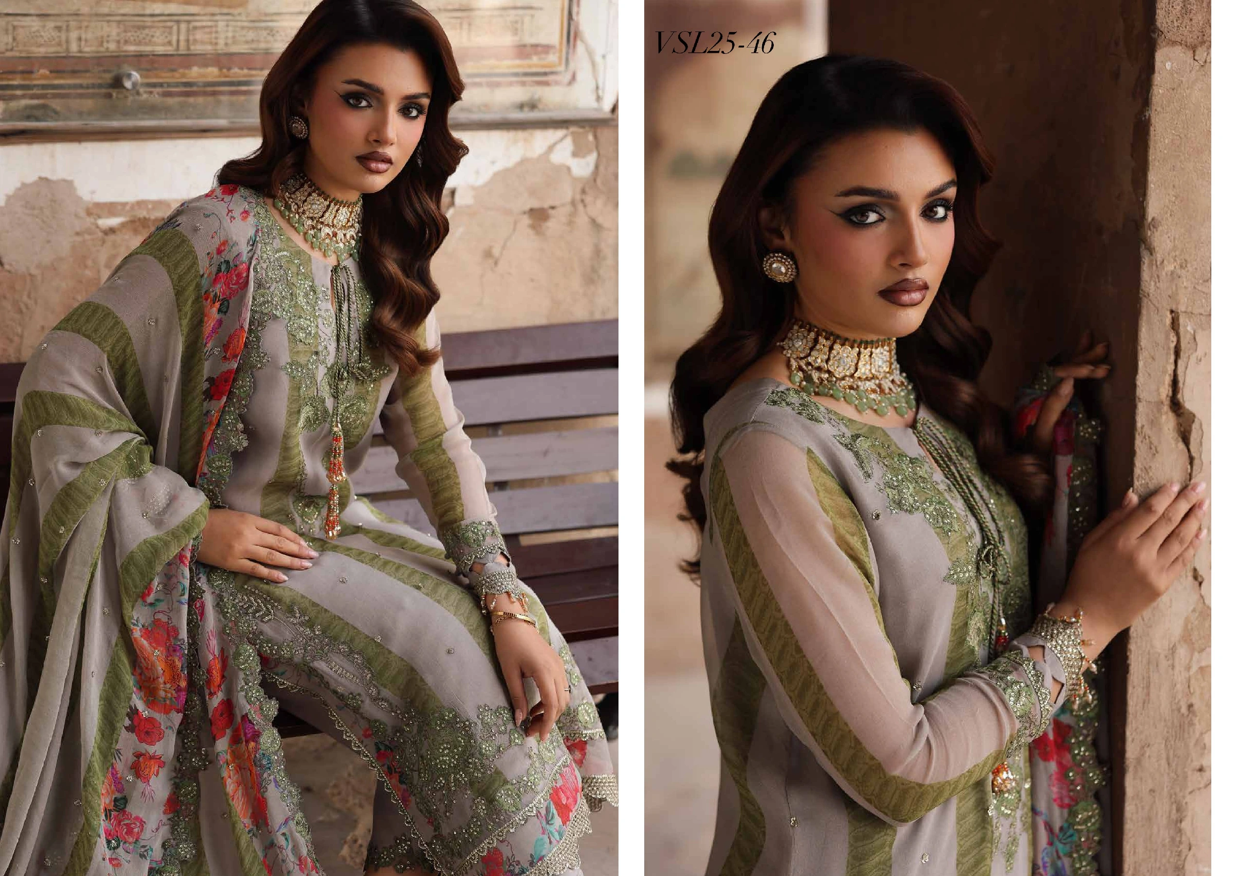 Charizma VSL25-46 Emb Printed Chiffon in USA