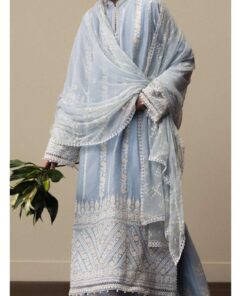 Zara Shahjahan Aoyomi-D1 Pima Lawn Dress In the USA