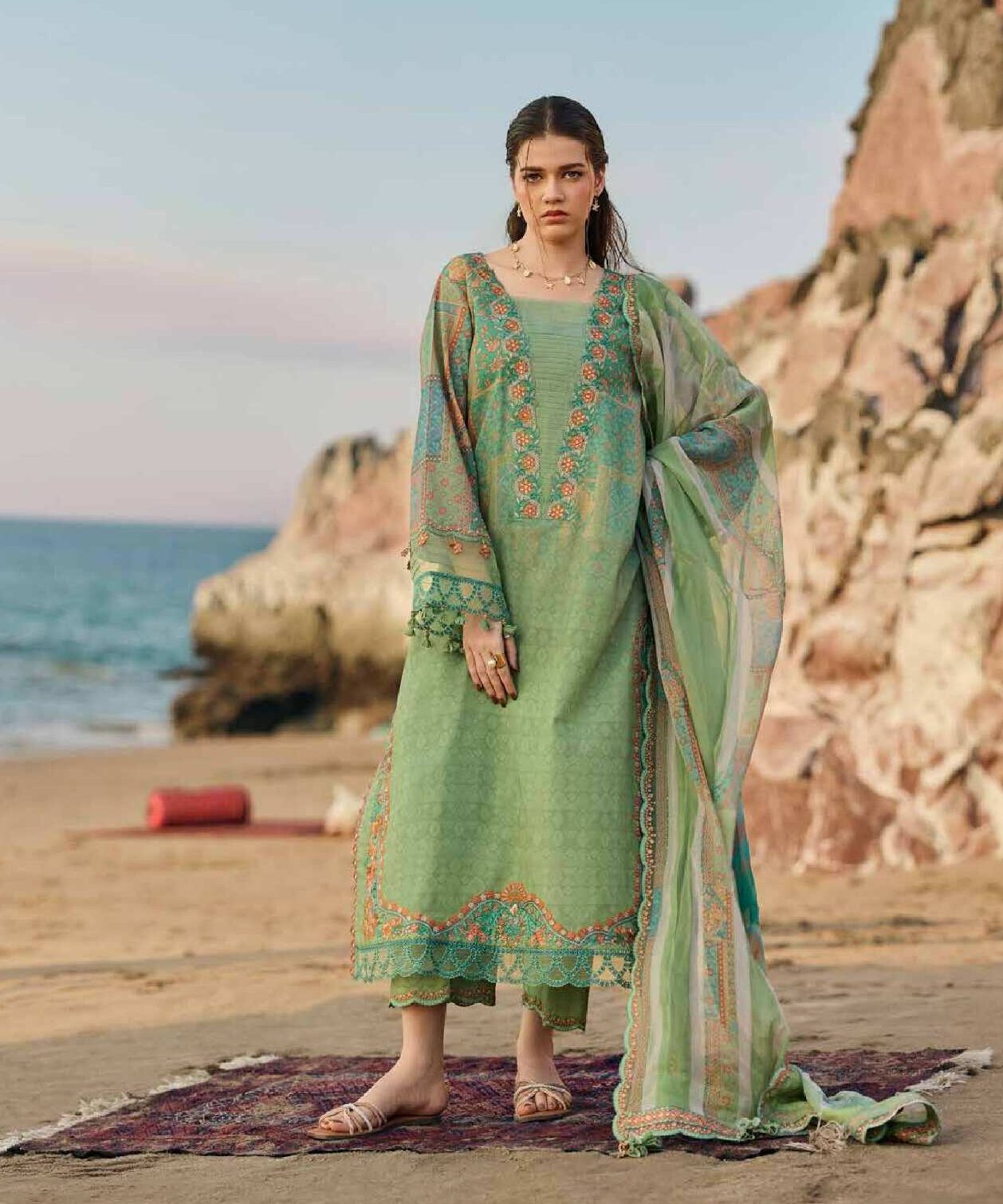 Charizma CSM6-03 Embroidered Swiss Dress In the USA