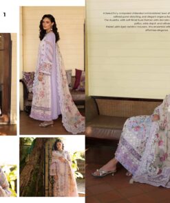 AJR-E-01 Zaya Luxury Lawn Dress In the USA