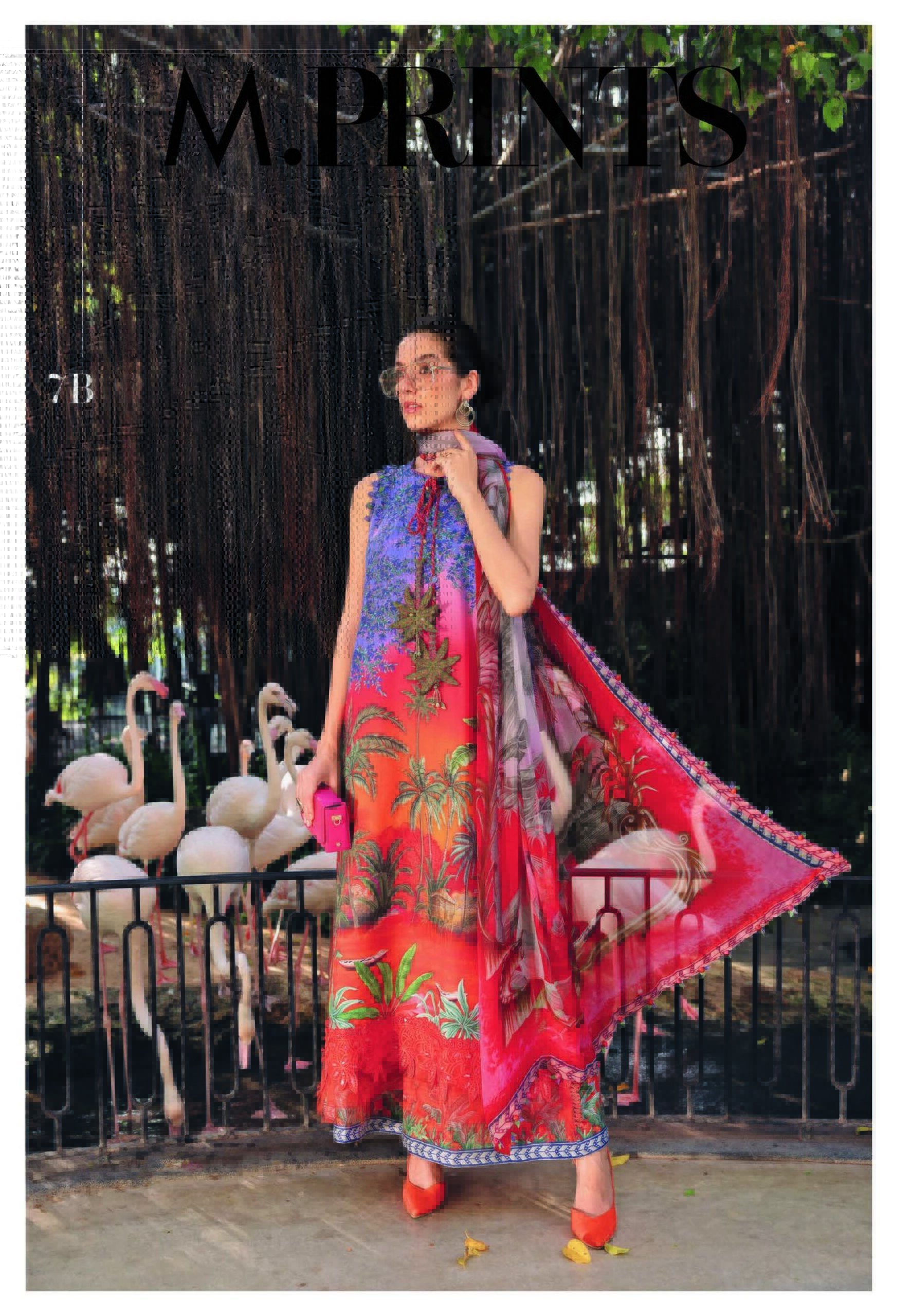 Maria B MPrint 7B Lawn Dress In the USA