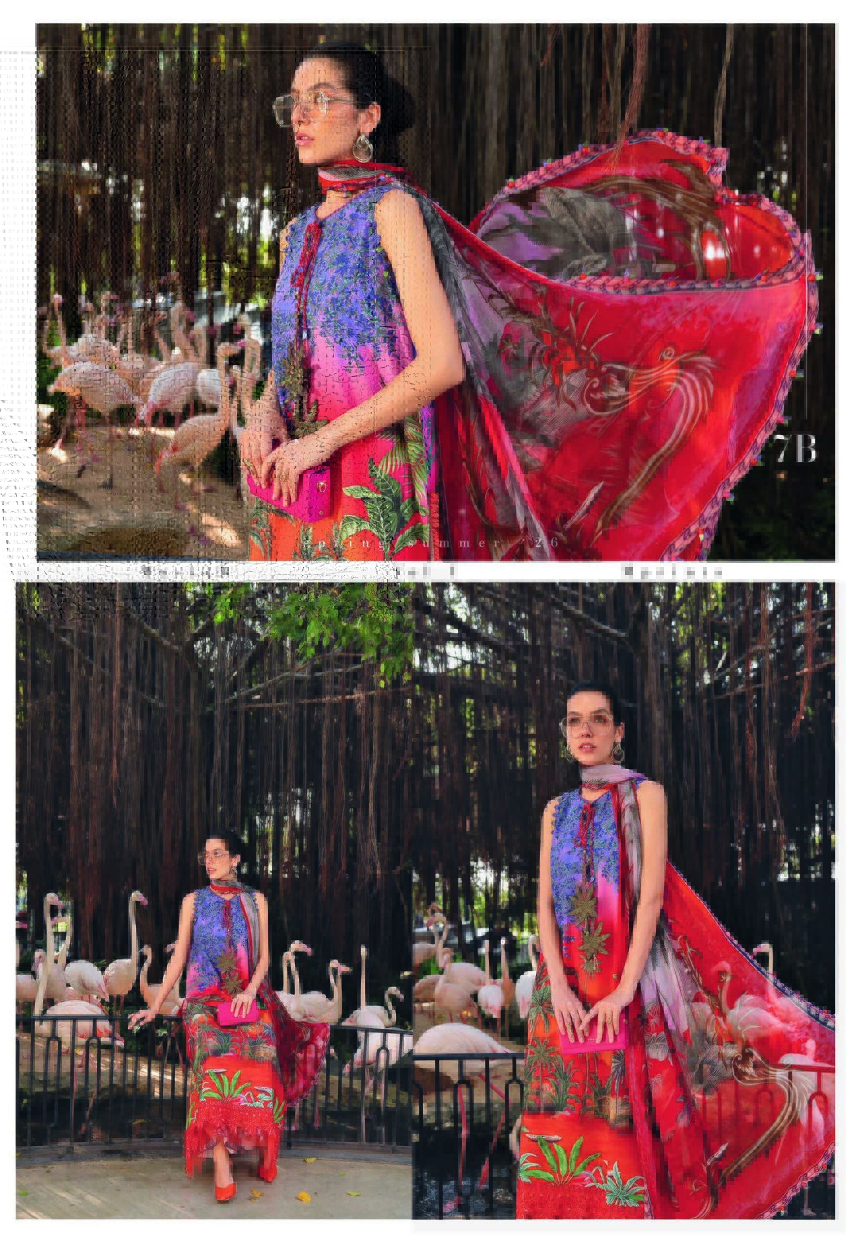 Maria B MPrint 7B Lawn Dress In the USAMaria B MPrint 7B Lawn Dress In the USA
