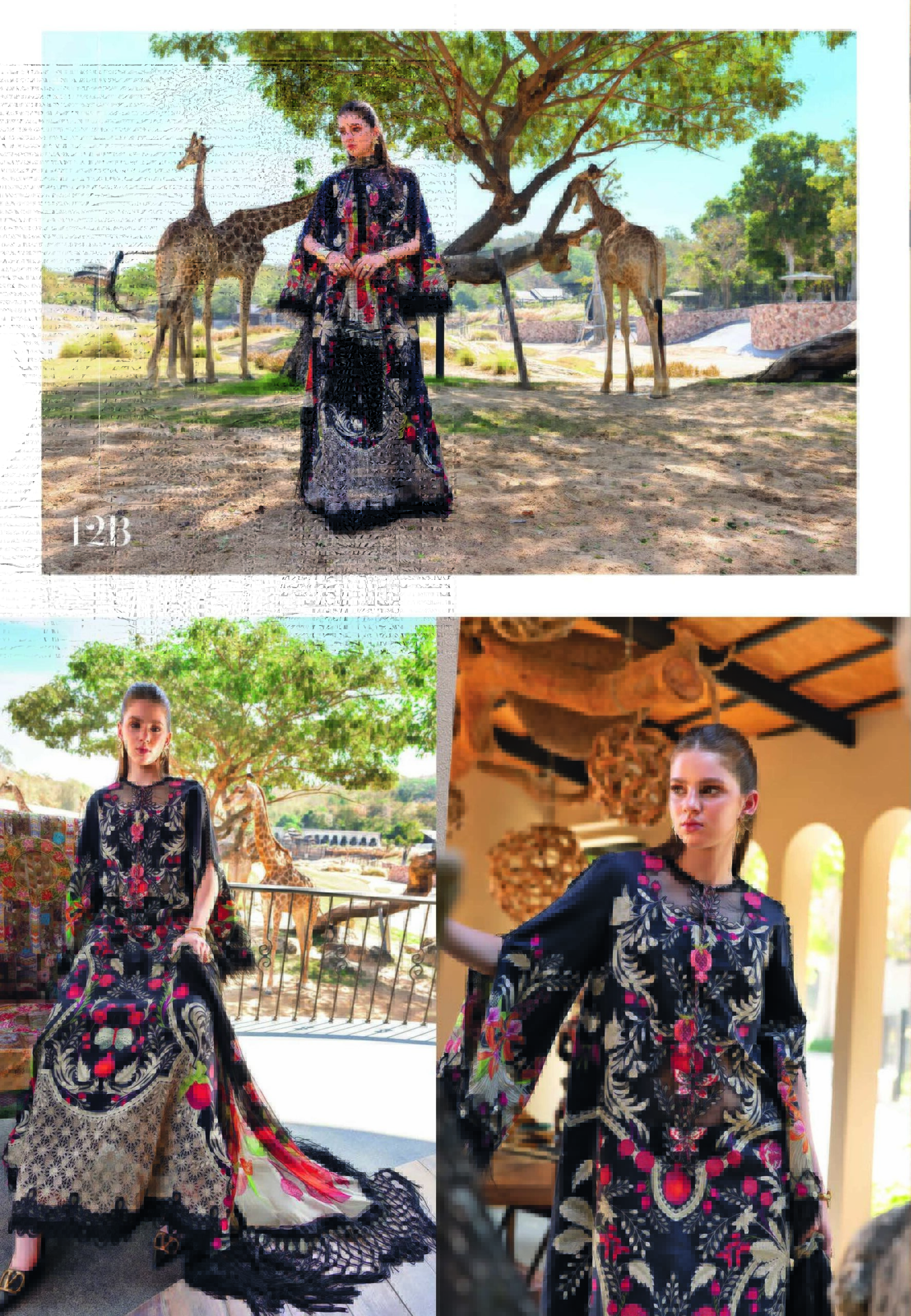 Maria B MPrint 12B Lawn Dress In the USA