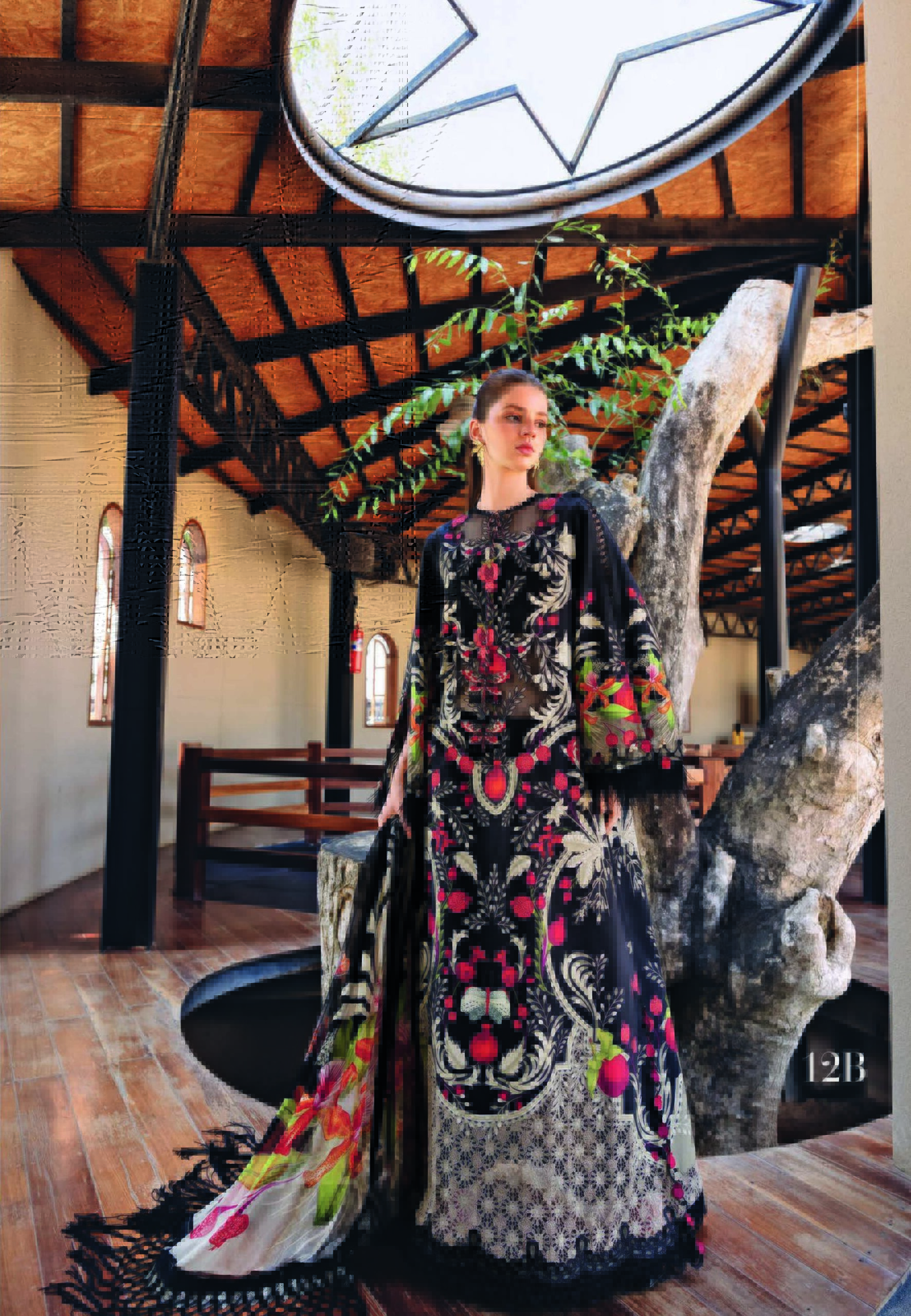 Maria B MPrint 12B Lawn Dress In the USA