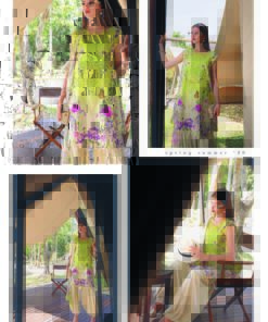 Maria B MPrint 9A Lawn Dress In the USA