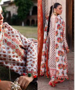 Charizma CH6-06 Embroidered Lawn Dress In the USA