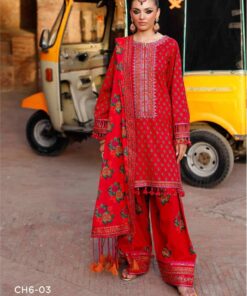 Charizma CH6-03 Embroidered Lawn Dress In the USA