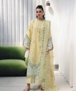Qalamkar CM-02 Ayla Chikankari Dress In the USA