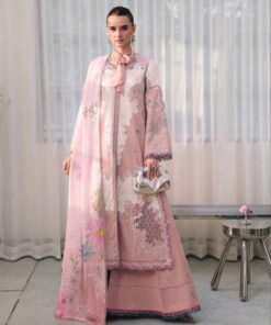 Qalamkar CM-06 Noura Chikankari Dress In the USA