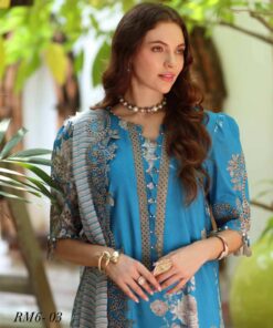 Charizma RM6-03Reem Emb Lawn Dress In the USA