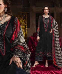 Charizma VSL6-02 Embroidery Printed Chiffon Dress In the USA