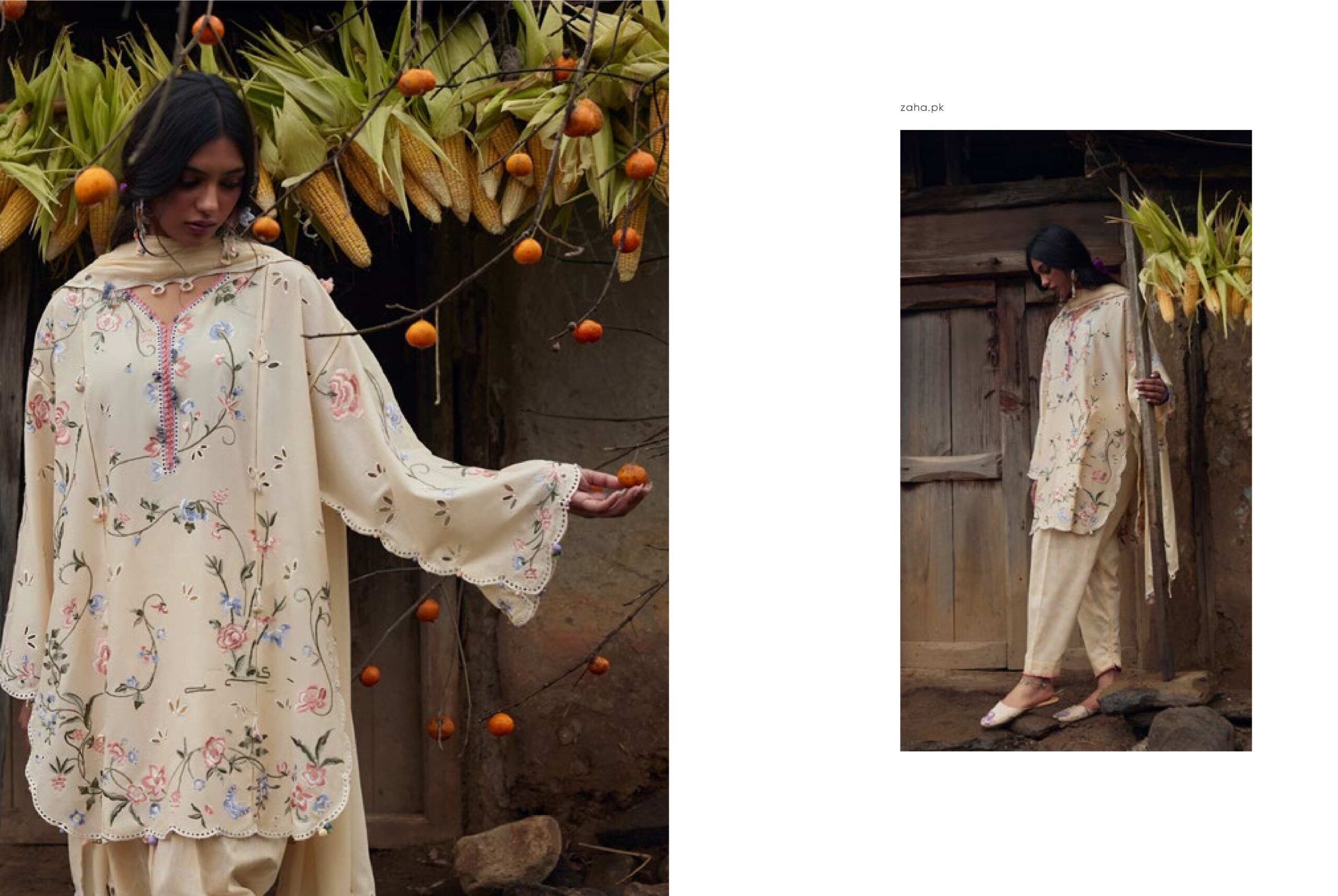 Zaha Jiayin ZL26-04 B Lawn Dress In the USA