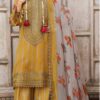 Charizma VSL6-10 Embroidery Printed Chiffon Dress In the USA
