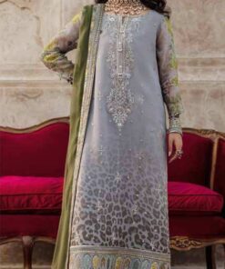 Charizma VSL6-12 Embroidery Printed Chiffon Dress In the USA