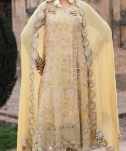 Charizma VSL6-13 Embroidery Printed Chiffon Dress In the USA