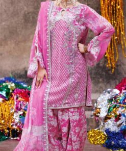 Charizma VSL6-14 Embroidery Printed Chiffon Dress In the USA