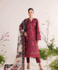 Nureh DD-28 Emb Printed Lawn Dress In the USA