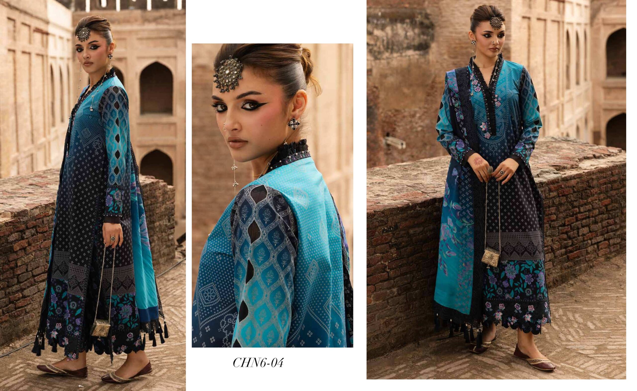Charizma CHN6-04 Chunri Lawn Dress In the USA