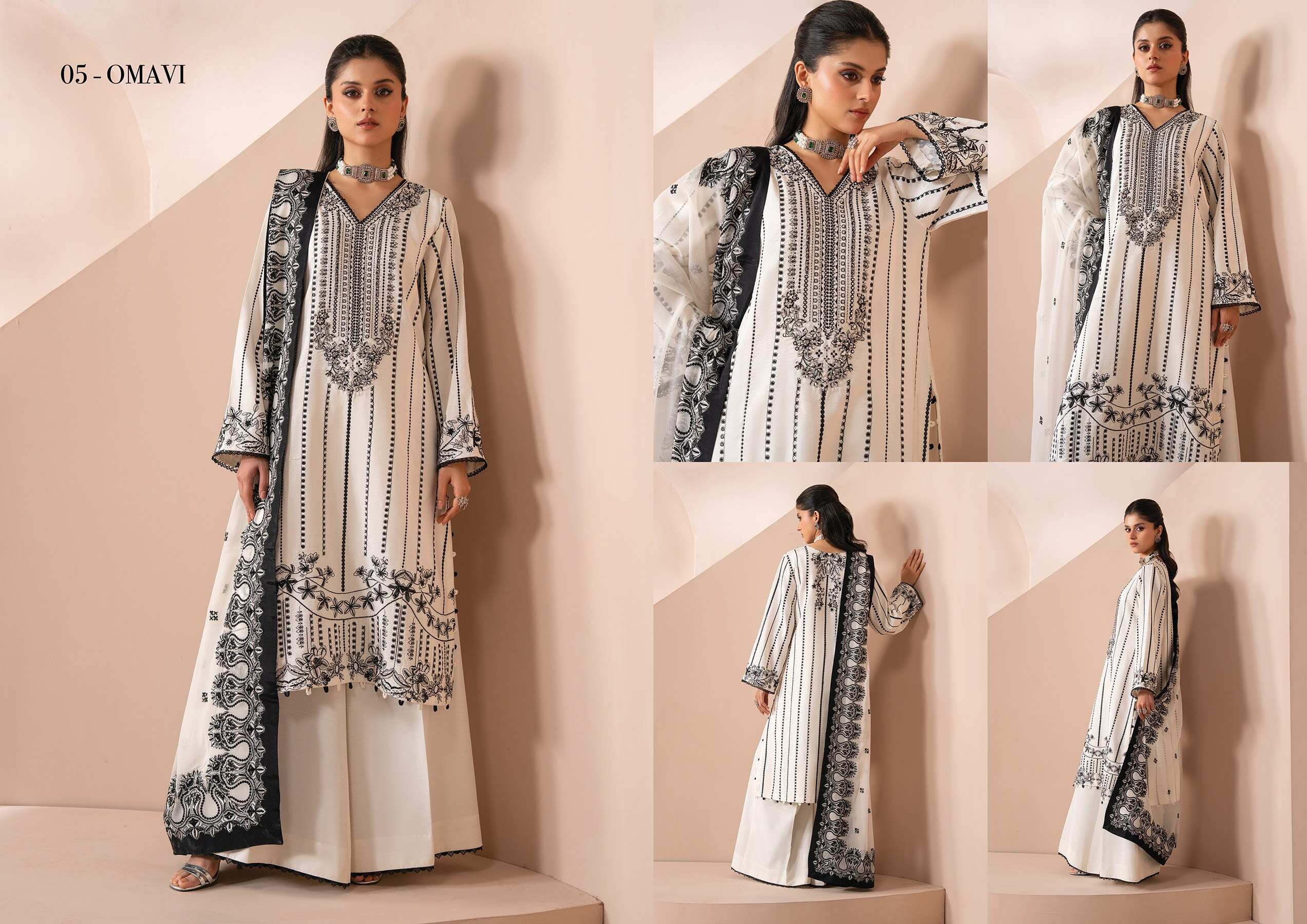 Xenia Omavi Emb Korean Silk Dress In the USA