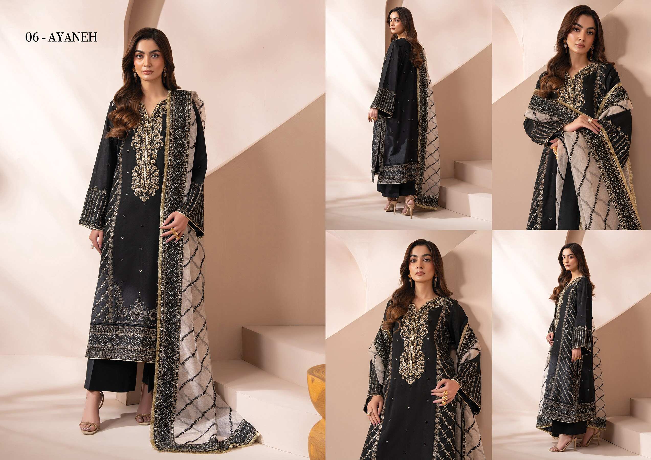 Xenia Ayaneh Emb Tusser Silk Dress In the USA