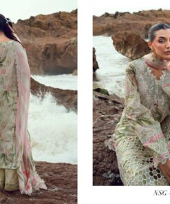 Nureh NSG-203 Emb Printed Lawn Dress In the USA