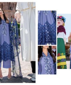 Mushq Juana Embroidered Lawn Dress In the USA